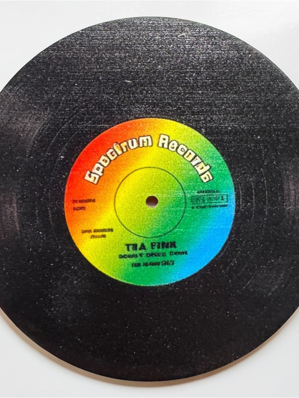Retro Vinyl Inspired Record Coasters Set of 6 | Wooden | NWOT - Picture 9 of 16